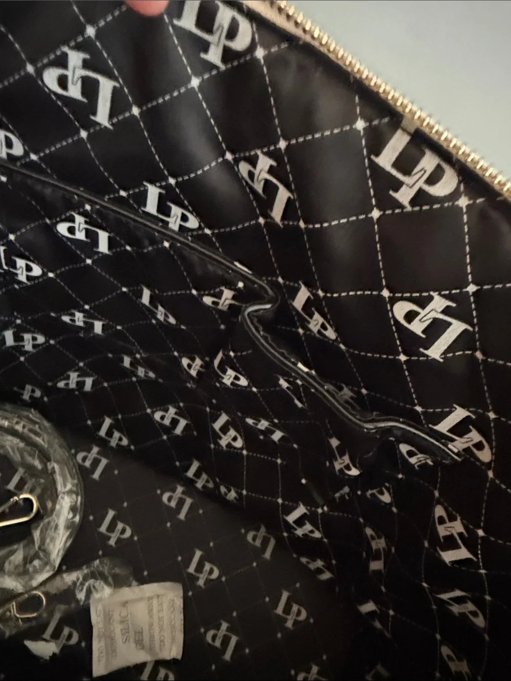 London Graphic Dome Satchel - White & Multicolor